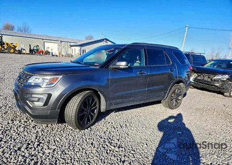 2017 Ford Explorer Xlt z USA, uszkodzony, nr VIN 1FM5K8DH3HGD88760